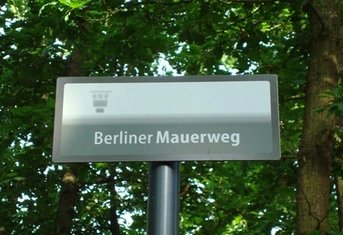 Berliner Mauerweg vom Hotel Sperlingshof