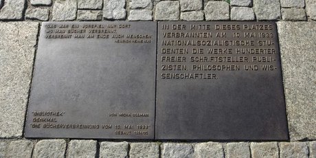 Information panel Bebelplatz