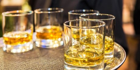 Serving cocktails