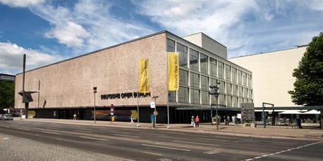 Vue extérieure du Deutsche Oper à Berlin