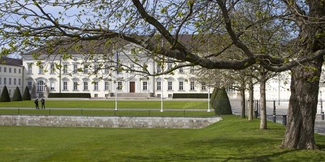 Schloss Bellevue, Sitz des Bundespräsidenten im Berliner Tiergarten