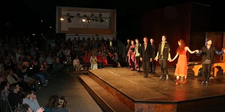 Prologue stage of the Globe Berlin