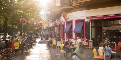 Ice cream shop in Berlin
