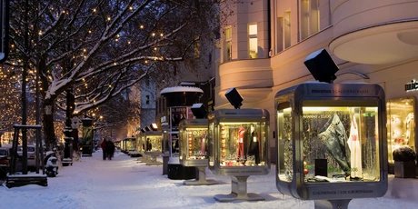 Kurfürstendamm en invierno