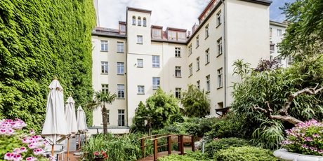 15-Min-Stadt-Hotel Garden Boutique Hotel Aussenfassade