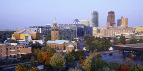 Potsdamer Platz and Staatsbibliothek