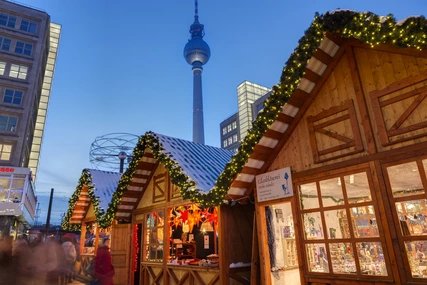 Weihnachtsmarkt am Berliner Alexanderplatz