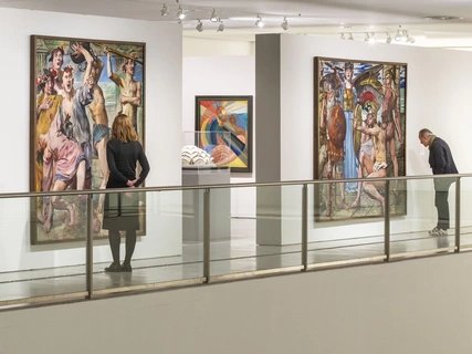Ausstellungsansicht „Kunst in Berlin 1880—1980“, Berlinische Galerie