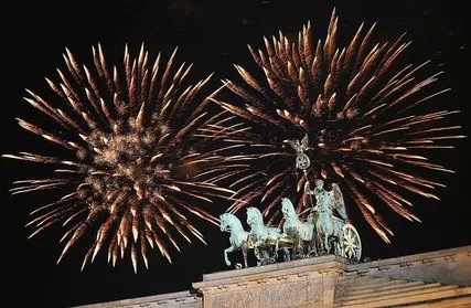 Berlin Celebrates New Year's Eve 2013