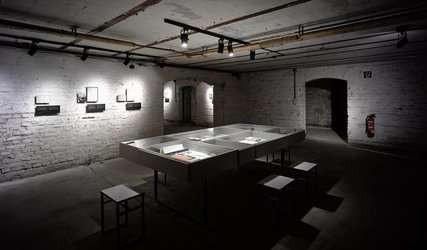 Sito commemorativo della prigione SA Papestraße di Berlino, sala di detenzione