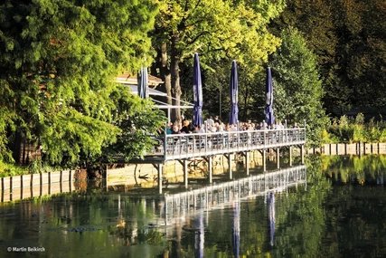 Restaurant Boathouse Stella au bord du lac Lietzensee