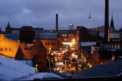 Lucia marché de noël à Kulturbrauerei, Berlin