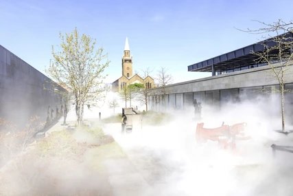 Nebel-Installation von Fujiko Nakaya