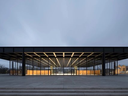 Außenansicht der Neuen Nationalgalerie Berlin
