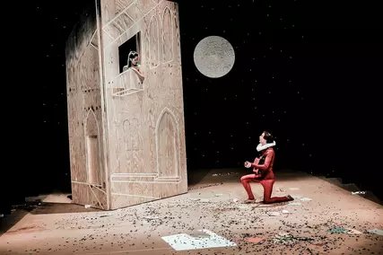 Balconyscene in Romeo and Juliet