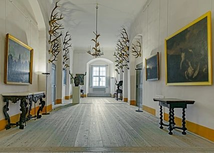 Château de Königs Wusterhausen, vue intérieure