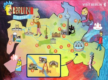 Berlin Street Art Map