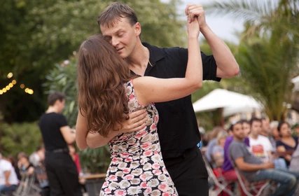 Tango Tanzen an der Museumsinsel
