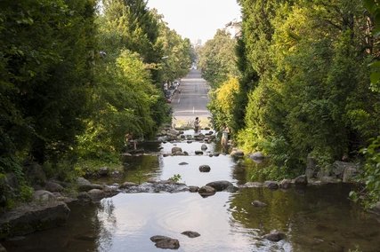 Kleiner Teich im Viktoriapark