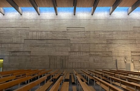 Kirche Regine Martyrum Berlin: Brutalistische Kirche
