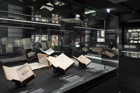 Blick in die Dauerausstellung des Stabi Kulturwerks.