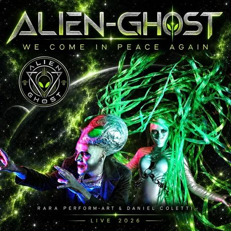 Alien-Ghost - Silberne Performance im Sternennebel