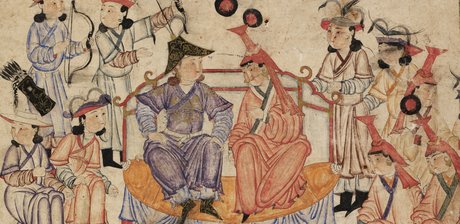 Mongolisches Fest, Iran, frühes 14. Jahrhundert