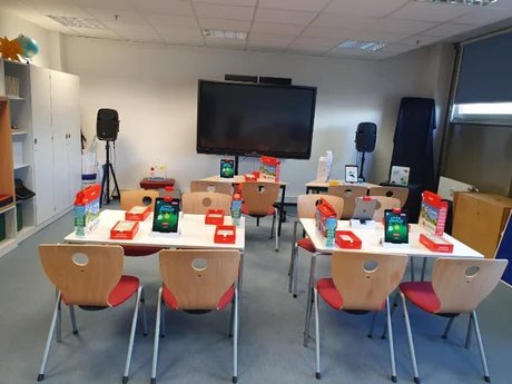 Osmo-Angebot in der Bettina-von-Arnim-Bibliothek