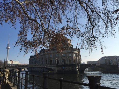 Bode-Museum im Winter