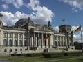 Le Reichstag à Berlin en été