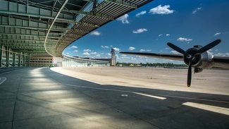 Vorfeld Flughafen Tempelhof