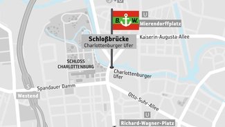 Anlegestellen Reederei Winkler - Karte