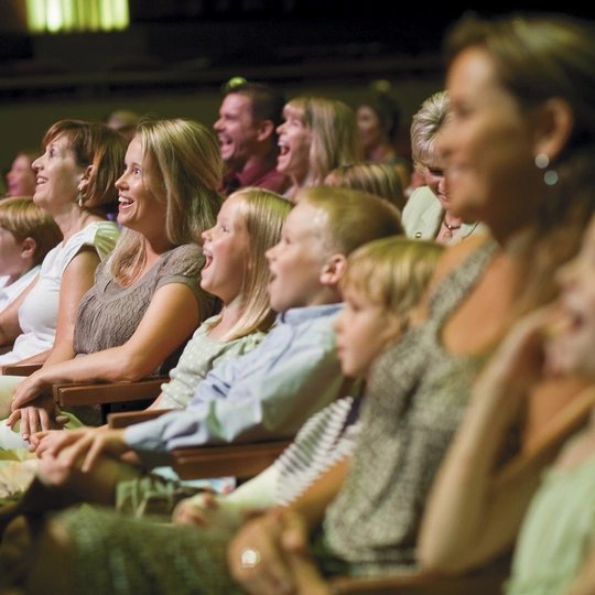 Family trip to the theatre
