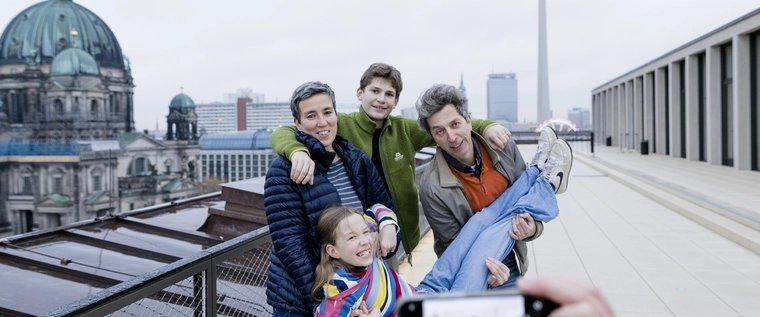 Familie im Humboldt Forum Berlin