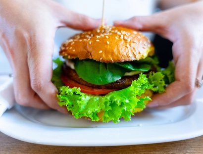 Vegetarischer Burger