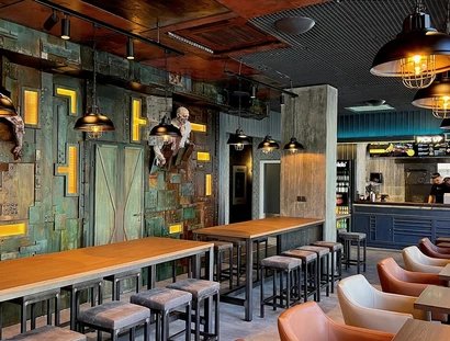 Restaurant im EXITROOM Berlin