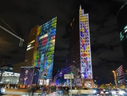 Berlin leuchtet am Potsdamer Platz