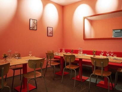 Veganes Restaurant Happa: Innenraum