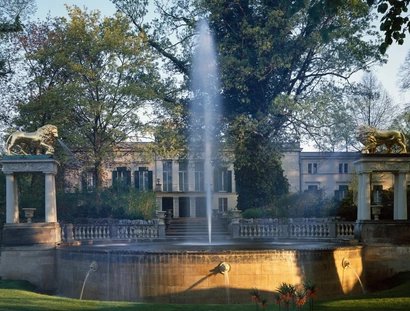 Château de Glienicke avec fontaine