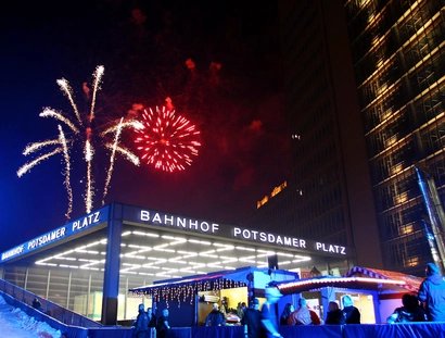 Winterwelt e mercatino di Natale di Potsdamer Platz