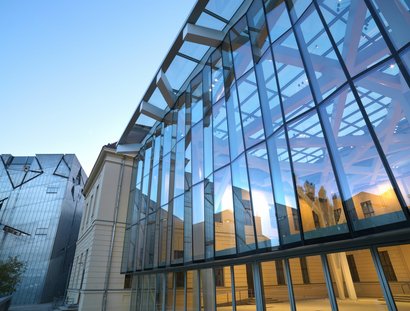 Fachada exterior del Museo Judío de Berlín