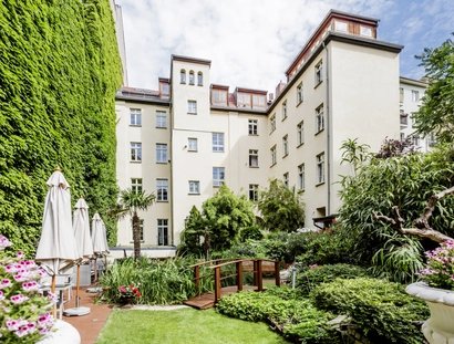 15-Min-Stadt-Hotel Garden Boutique Hotel exterior facade