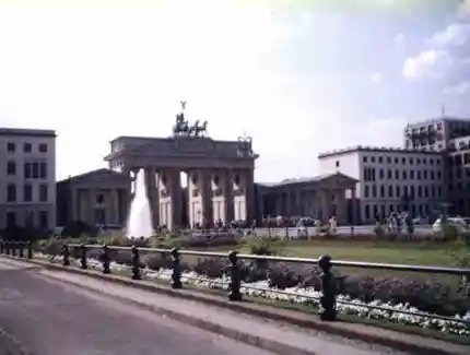 Brandenburger Tor - Franzosen in Berlin