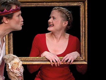 Märchen im Glaspalast von und mit dem Hexenberg Ensemble: Fischer un sin Fru | Rapunzel
