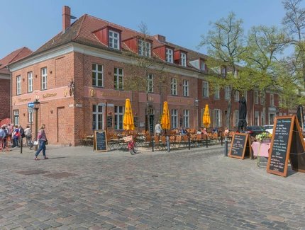 Im Holländischen Viertel in Potsdam.