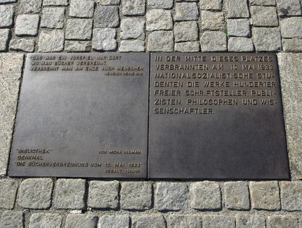 Information panel Bebelplatz