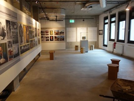 Die Mauer - El Muro - el museo de Leipziger Platz - interior
