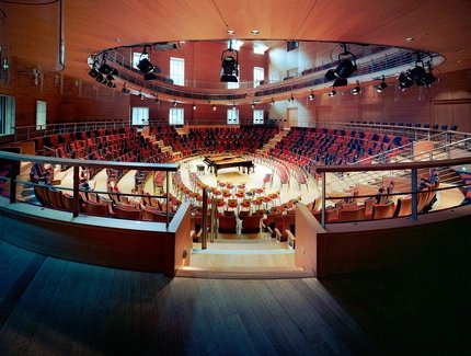 La sala de conciertos Pierre Boulez Hall de Berlín  