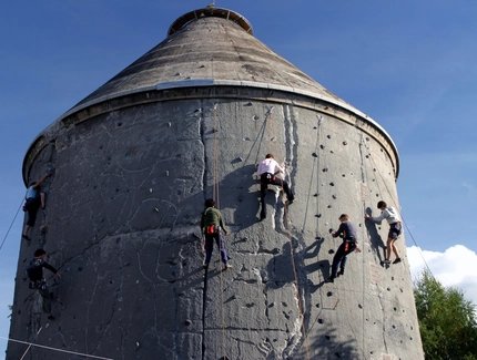 Kletterturm auf dem RAW-Gelände