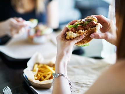 Veganer Burger